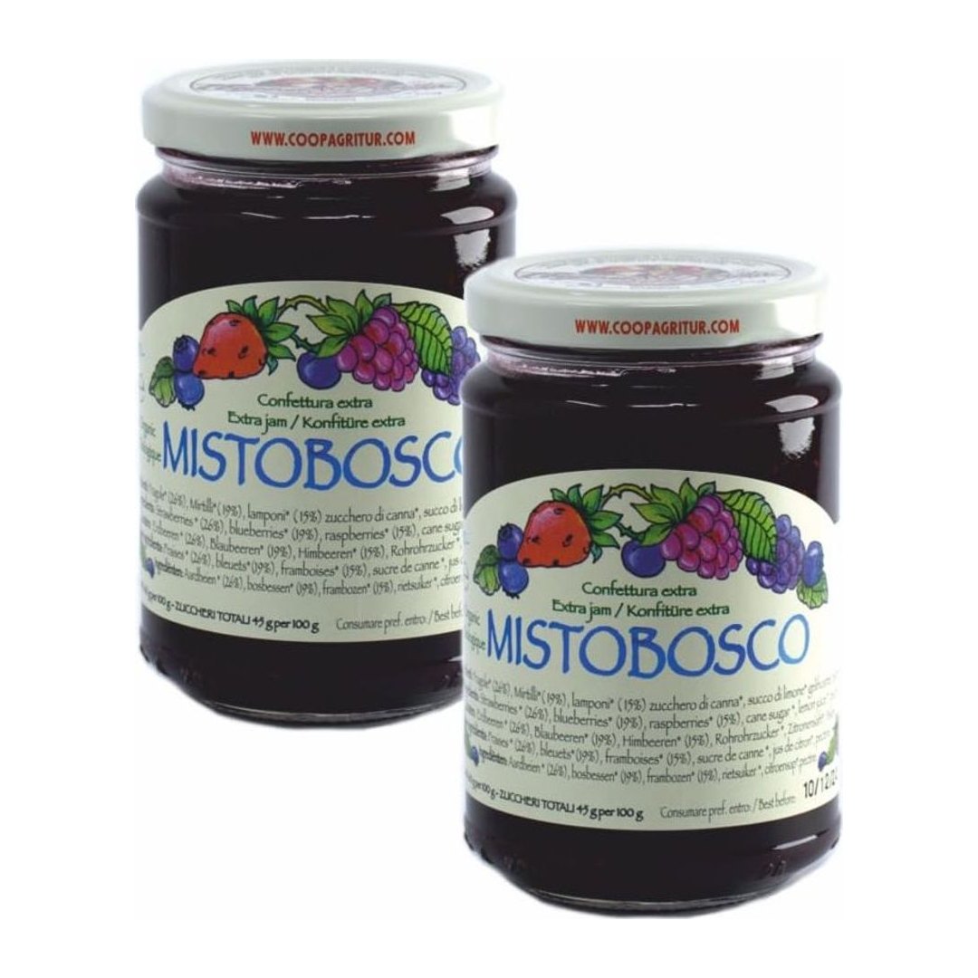 Confettura Extra Biologica Mistobosco 2x330g