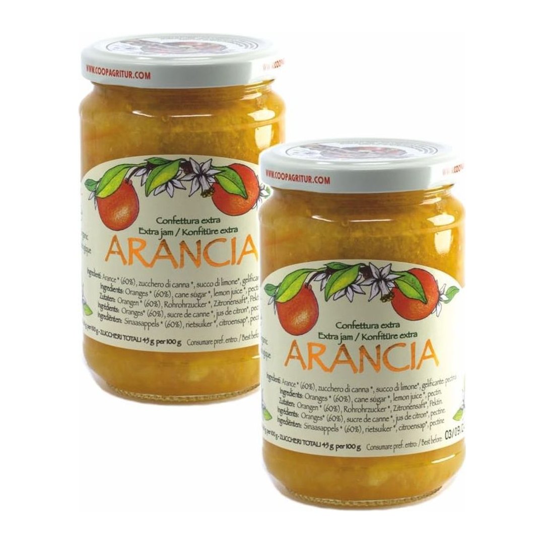 Confettura Extra Biologica di Arancia Classic Bio 2x330g