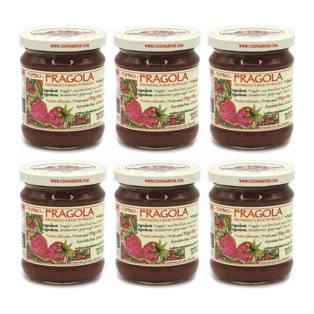 Composta di Fragola Bio 6x210g