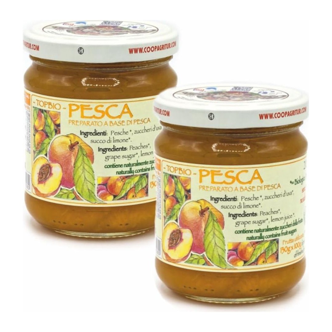Composta Pesca Bio 2x210g
