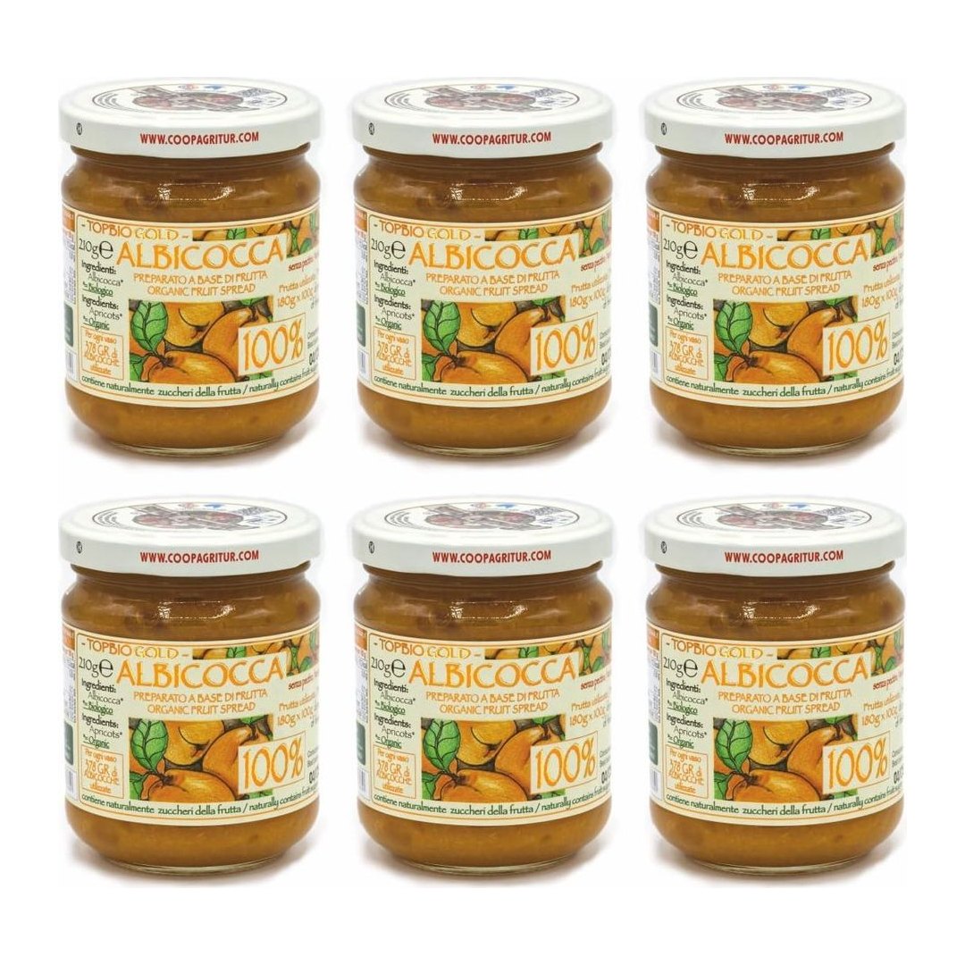 Composta di Albicocca 100% Biologica 6x210g