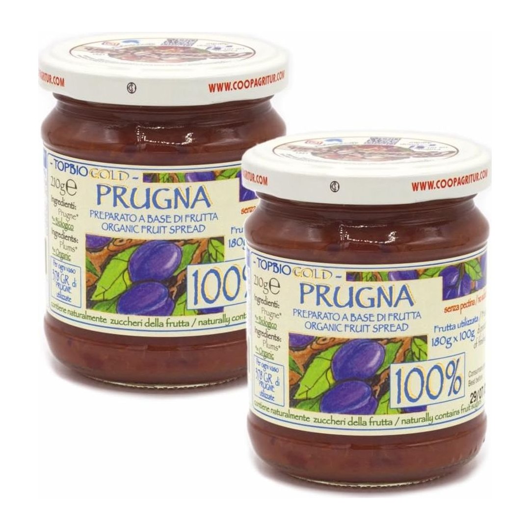 Composta di Prugna 100% Biologica 2x210g