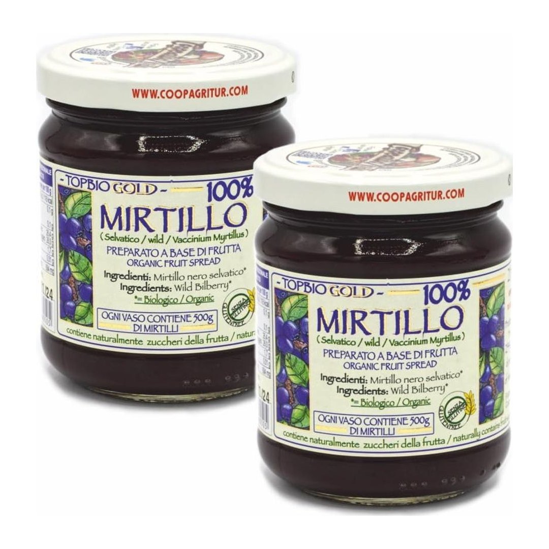Composta di Mirtillo 100% Biologica 2x210g