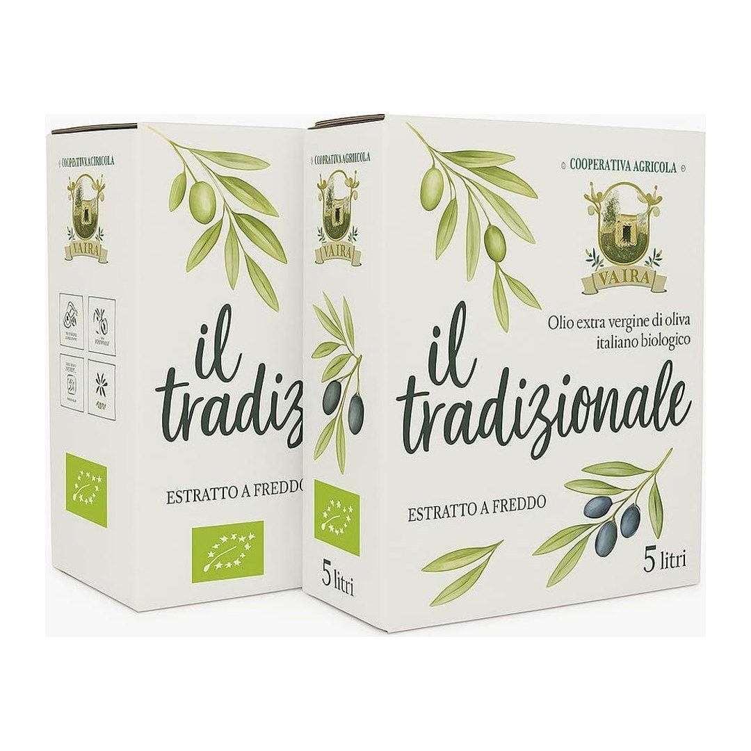 Olio Extravergine di Oliva Biologico Ogliarola Garganica 10 L