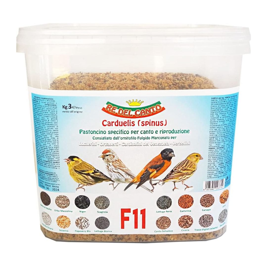 F11 Canto e Riproduzione Pastone 3 kg