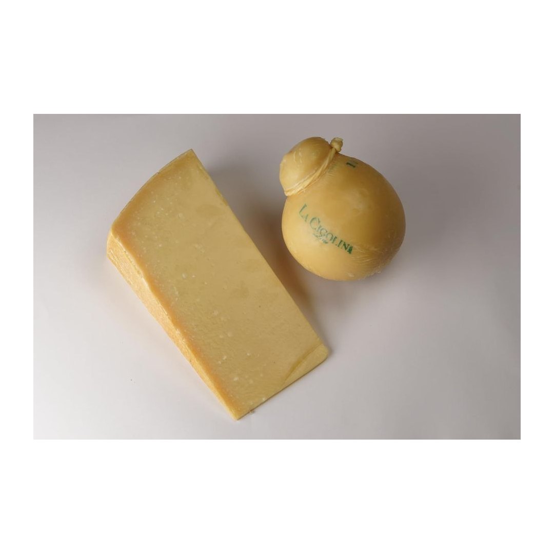 Provolone Dolce A2A2 800g + Grana Padano Riserva 1kg