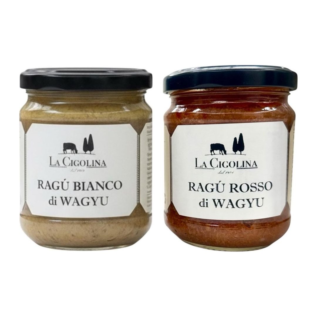 Ragù Rosso & Bianco Wagyu 100% Italiano 2x190g