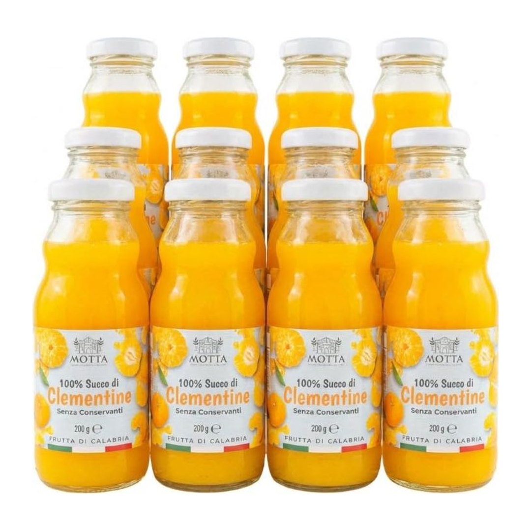 Succo di Clementine 100% Naturale 200 ml (12 bottiglie)