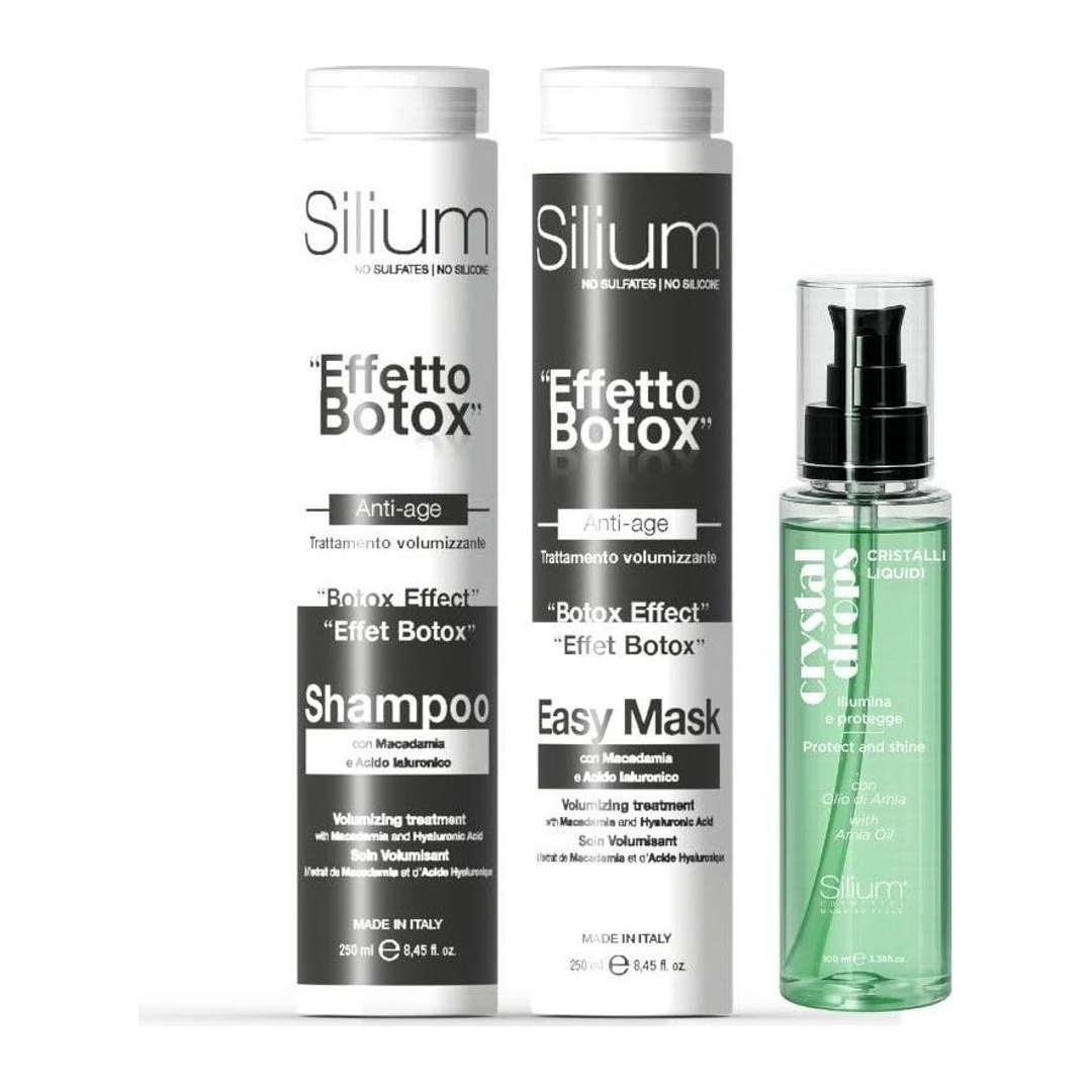Set Effetto Filler Capelli Shampoo + Maschera Macadamia 600 ml