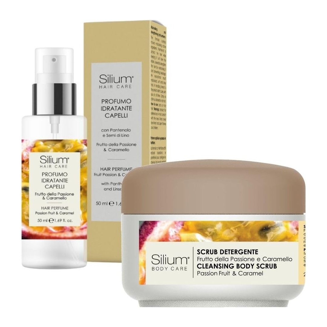 Profumo Capelli & Scrub Corpo Frutto della Passione Caramello 300 ml