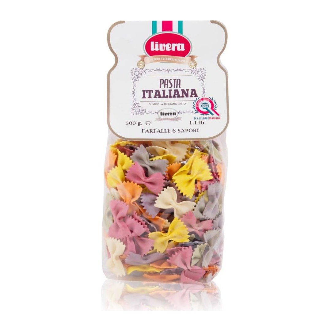 Farfalle 6 Colori 500 g