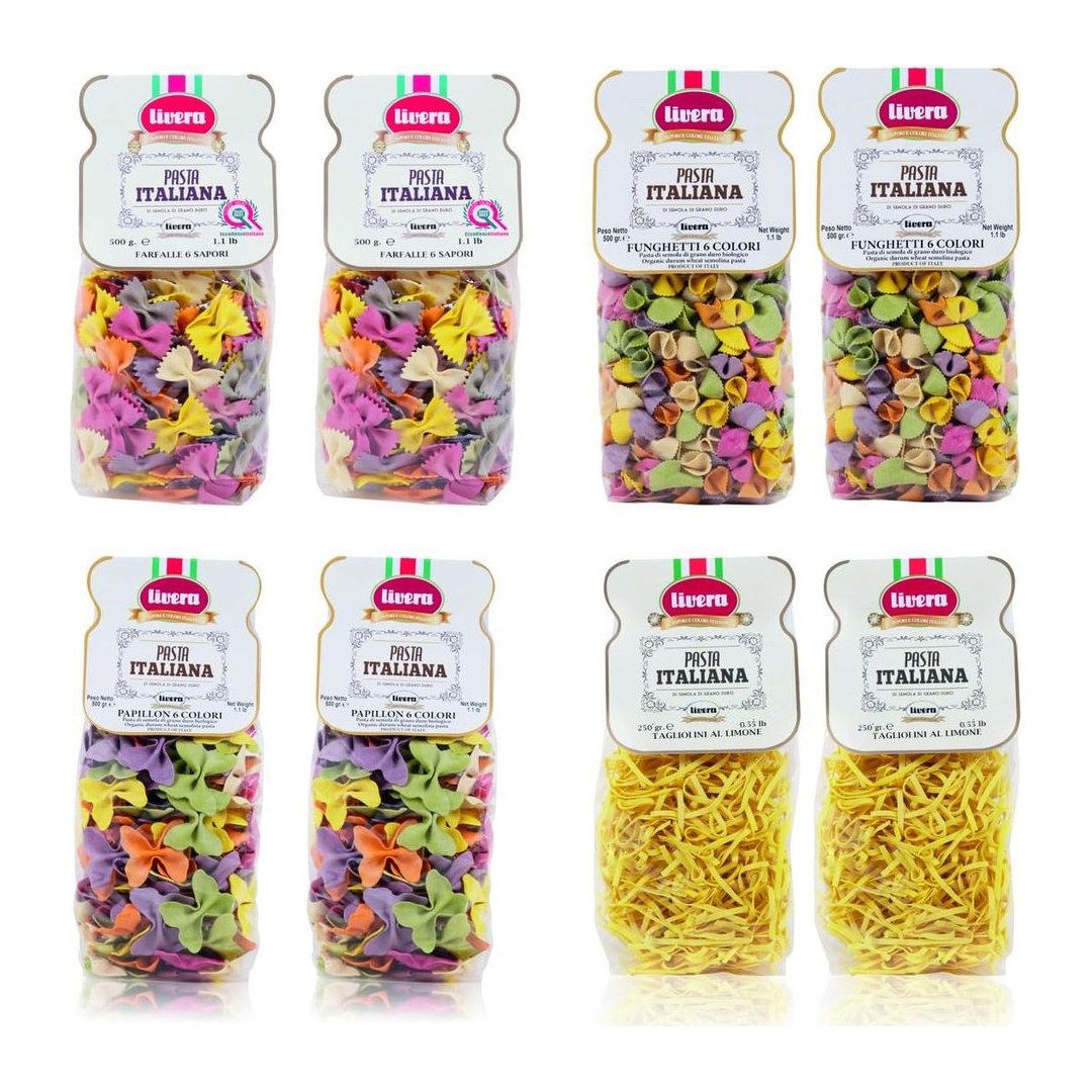 Livera Kit Gusto Confezione Mista Pasta Italiana