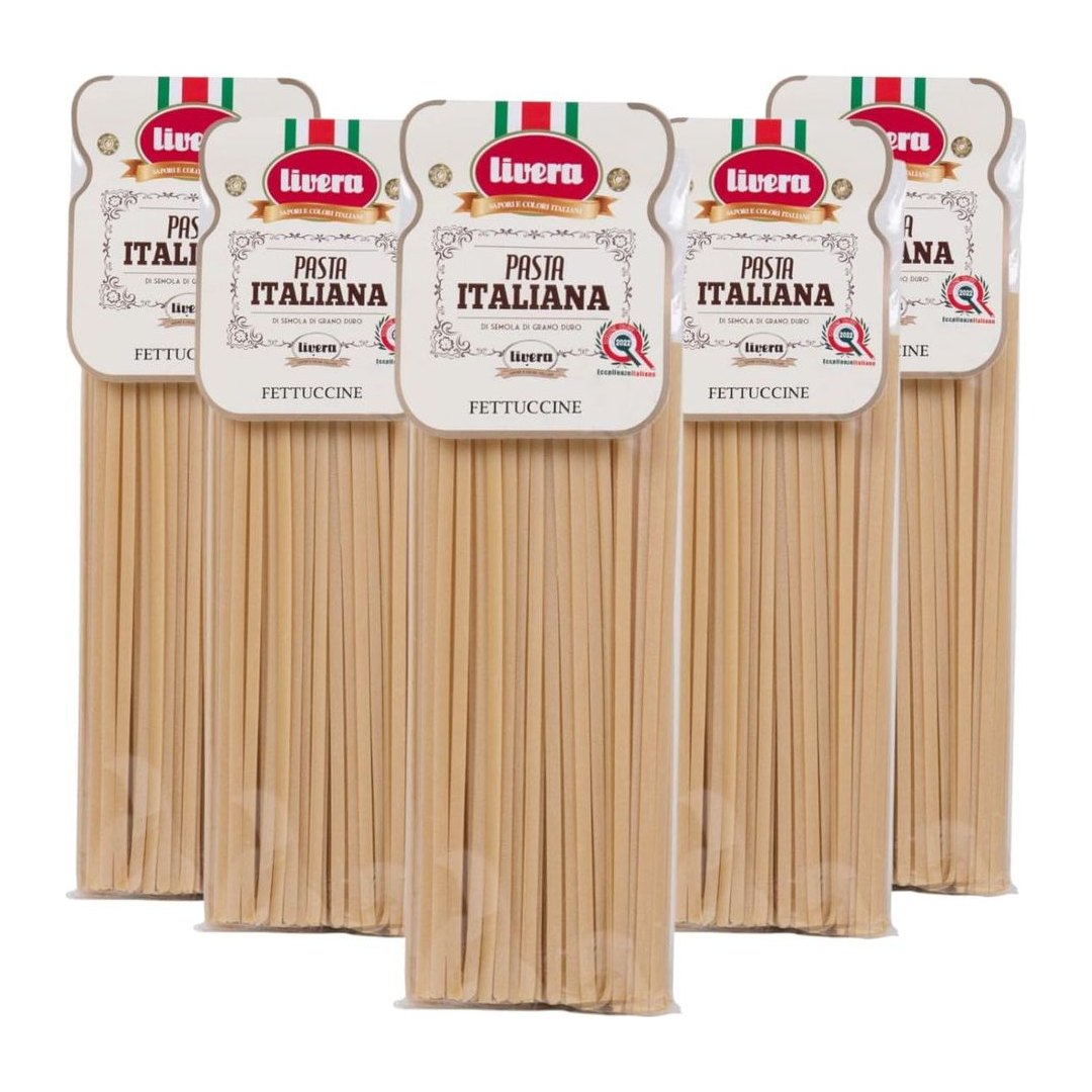 Fettuccine Pasta di Semola di Grano Duro 5 x 500g
