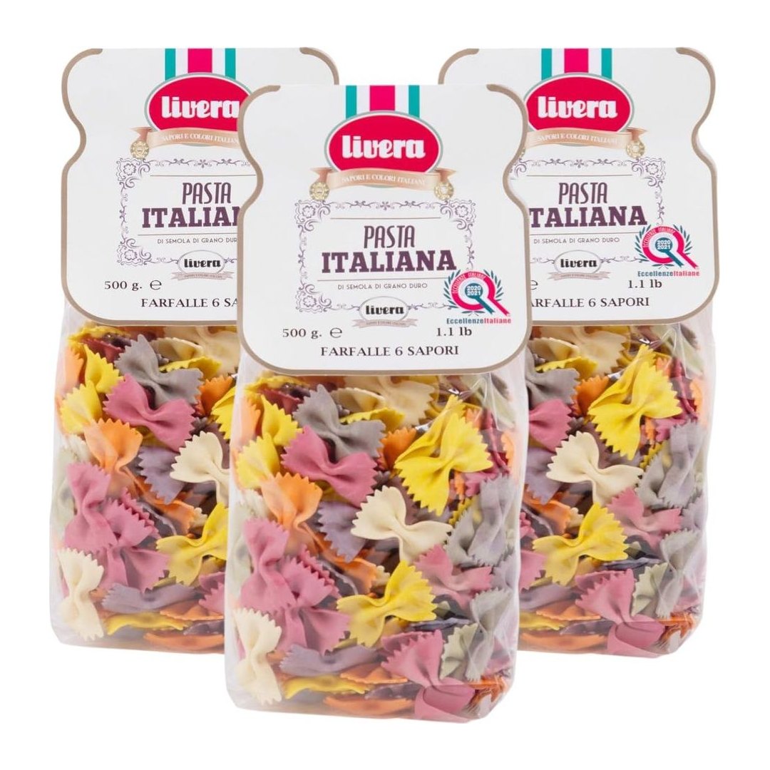 Farfalle 6 Sapori 500 g (3 confezioni)