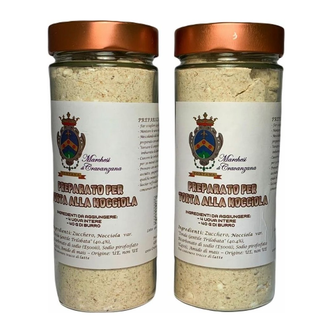 Preparato per Torta alla Nocciola 2x400g