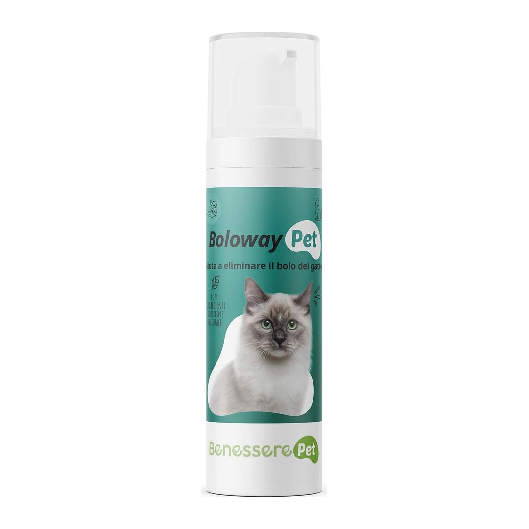 Boloway pasta naturale rimuovi pelo per gatti da 65 grammi, alimento complementare italiano DYNAMOPET
